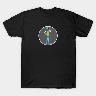 Shakedown Street Zoot Suit Invisible Girl T-Shirt